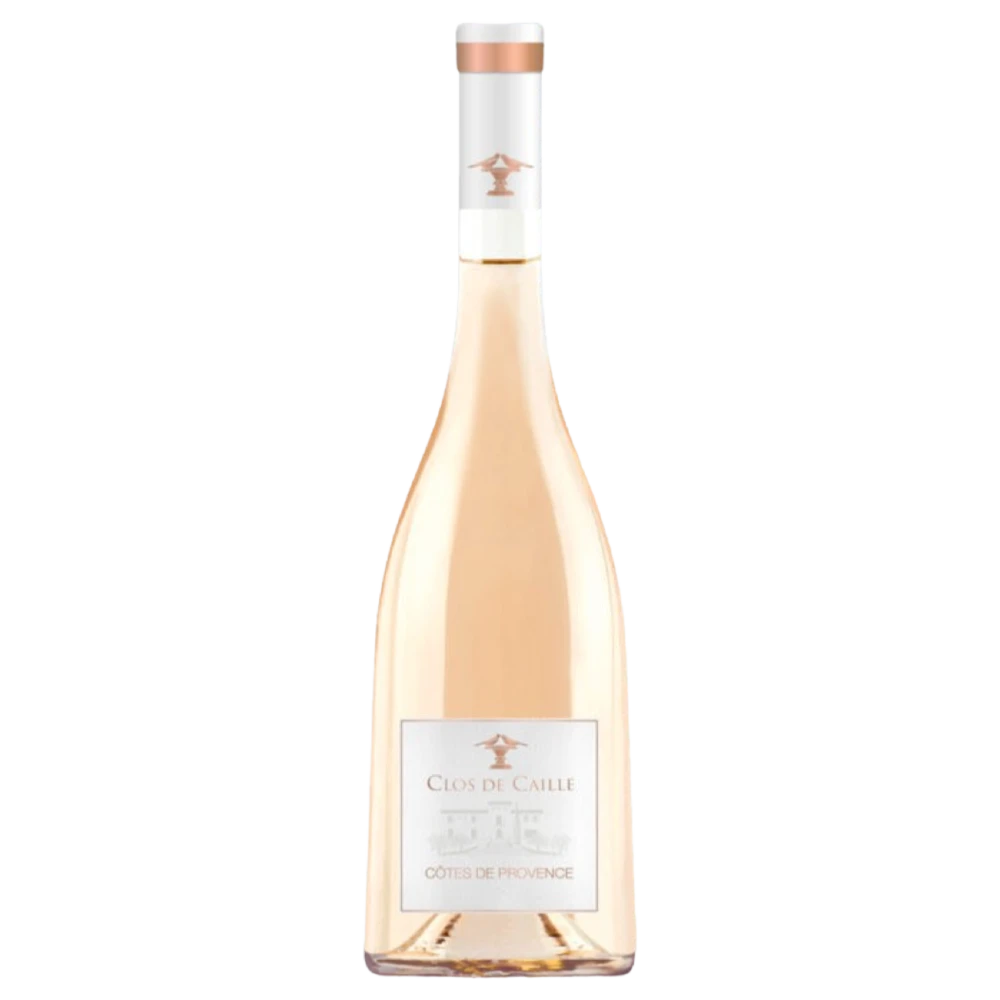 A bottle of 2021 Clos de Caille AOP Côtes de Provence Rosé 13% 750ml White Wine