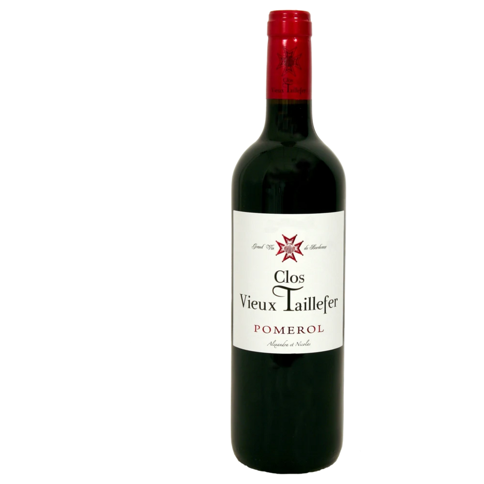A bottle of 2021 Clos Vieux Taillefer 750ml Red Wine