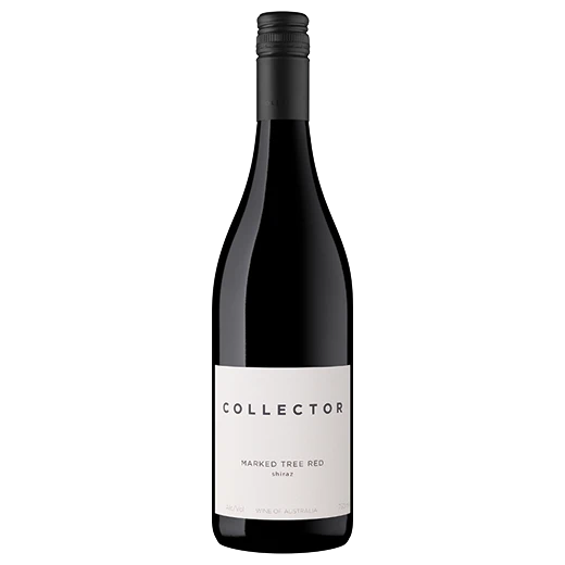 A bottle of 2021 Collector Marked Tree Red Shiraz 750ml Red Wine