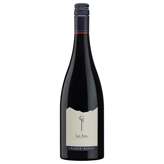 A bottle of 2021 Craggy Range Le Sol Syrah 750ml Red Wine