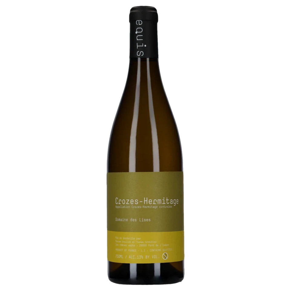 A bottle of 2021 Domaine des Lises Crozes Hermitage Blanc 750ml White Wine