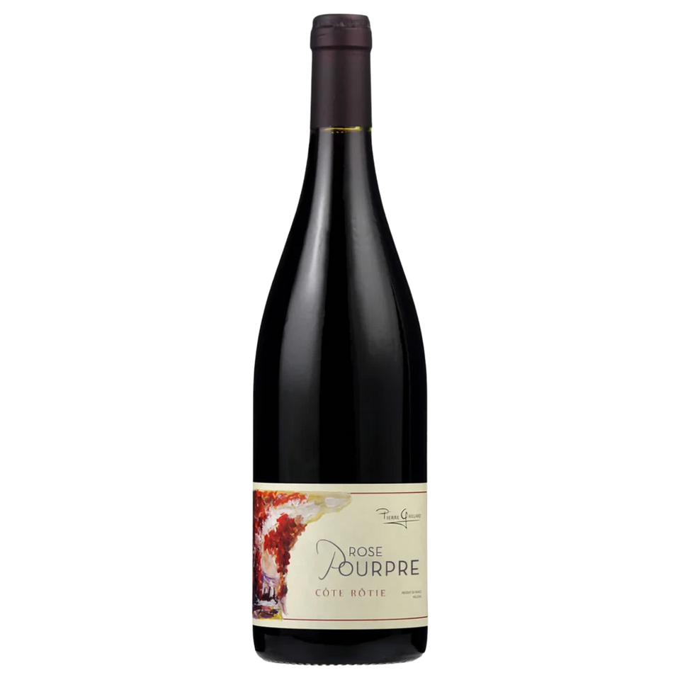 A bottle of 2021 Domaine Pierre Gaillard Côte Rôtie Rose Pourpre 750ml Rose Wine
