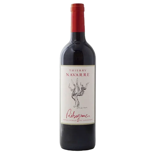 A bottle of 2021 Domaine Thierry Navarre VDF 'Ribeyrenc' red 750ml Red Wine