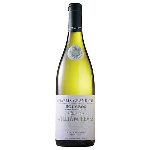 A bottle of 2021 Domaine William Fèvre Chablis Grand Cru Bougros "Côte de Bouguerots" Domaine 750ml White Wine