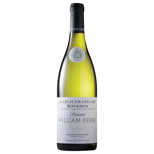 A bottle of 2021 Domaine William Fèvre Chablis Grand Cru Bougros Domaine 750ml White Wine