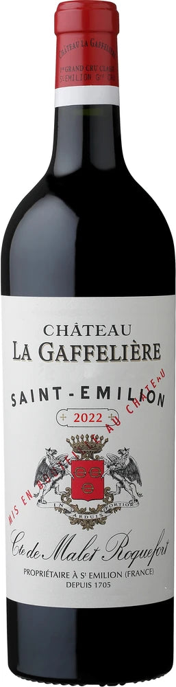 A bottle of 2021 Gaffelière 750ml Red Wine