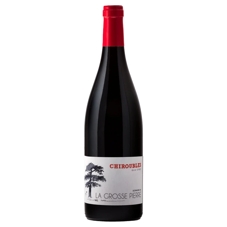A bottle of 2021 La Grosse Pierre Chiroubles Aux Craz 750ml Red Wine