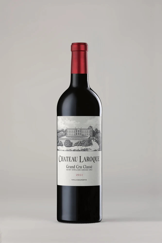 A bottle of 2021 Laroque 750ml Red Wine