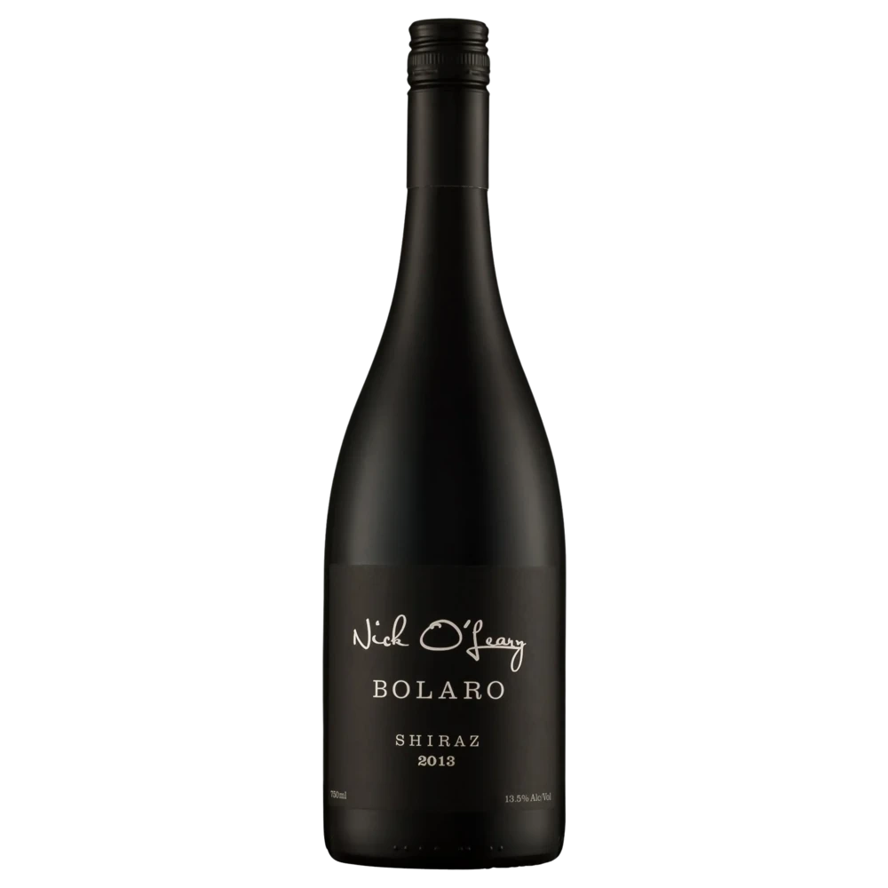A bottle of 2021 Nick O'Leary Bolaro Shiraz 750ml Red Wine