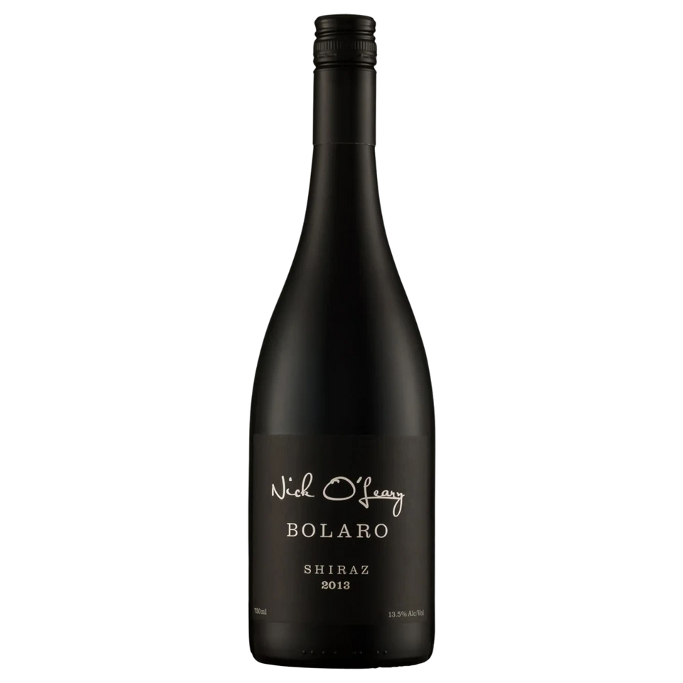 A bottle of 2021 Nick O'Leary Bolaro Shiraz 750ml Red Wine