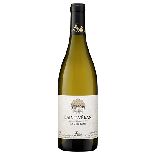 A bottle of 2021 Olivier Merlin Saint Véran La Côte Rôtie 750ml White Wine