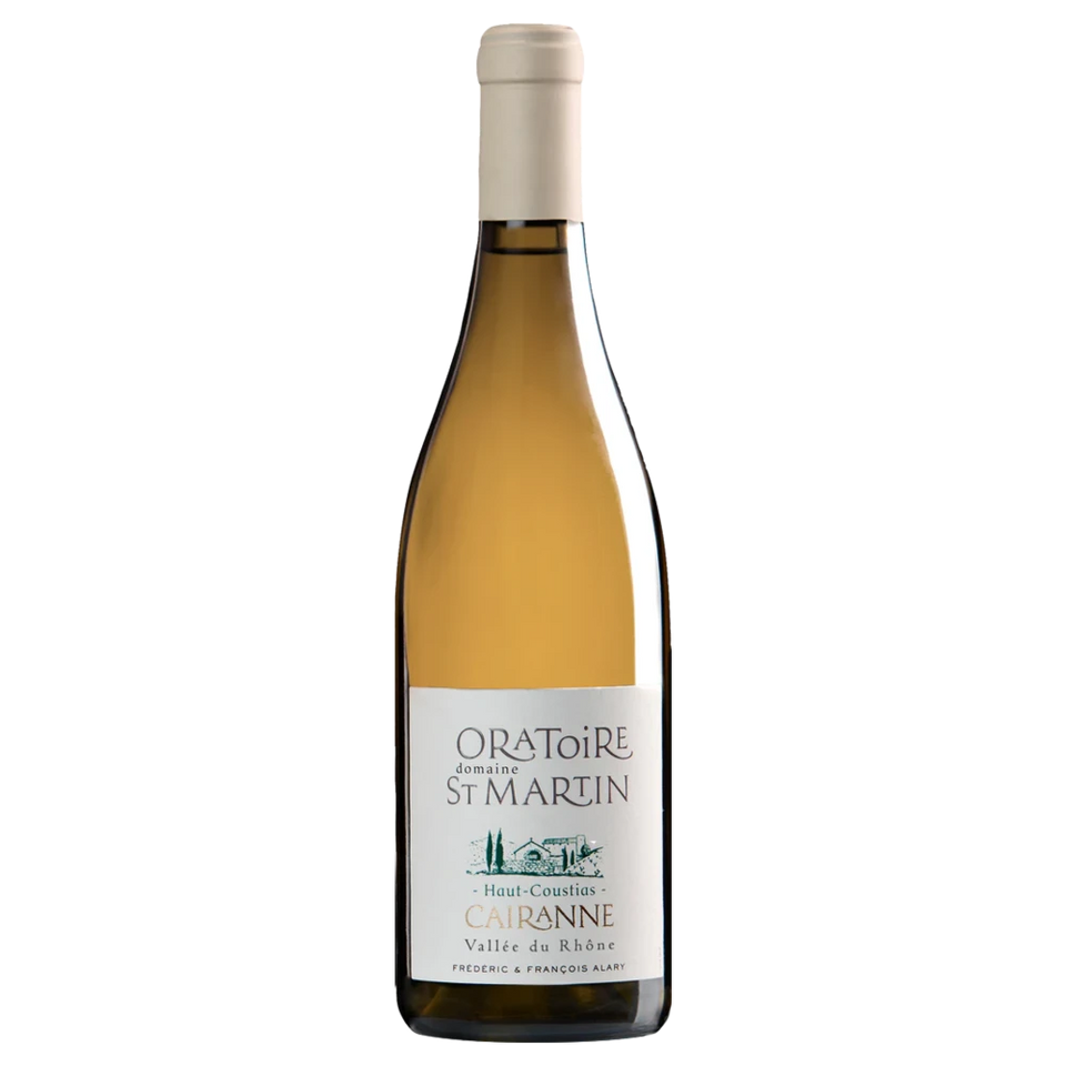 A bottle of 2021 Oratoire St Martin Cairanne Haut Coustias Blanc 750ml White Wine