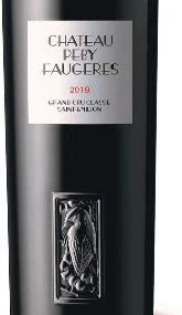 A bottle of 2021 Péby Faugères 750ml Red Wine