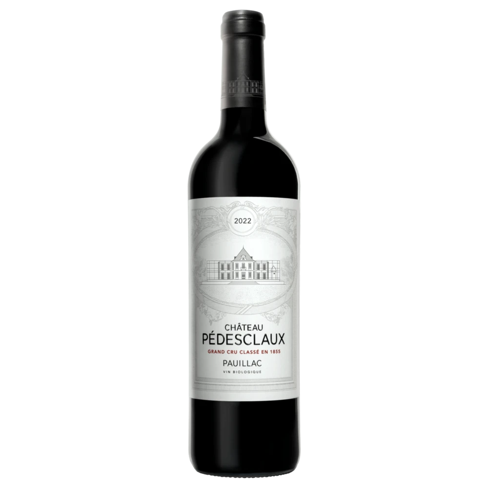 A bottle of 2021 Pedesclaux 750ml Red Wine