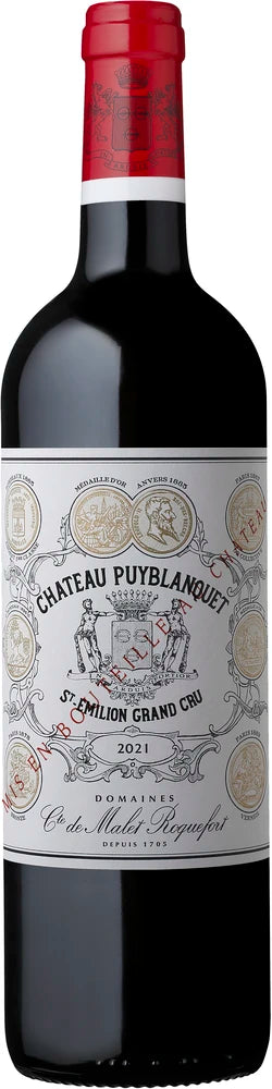 A bottle of 2021 Puyblanquet 750ml Red Wine