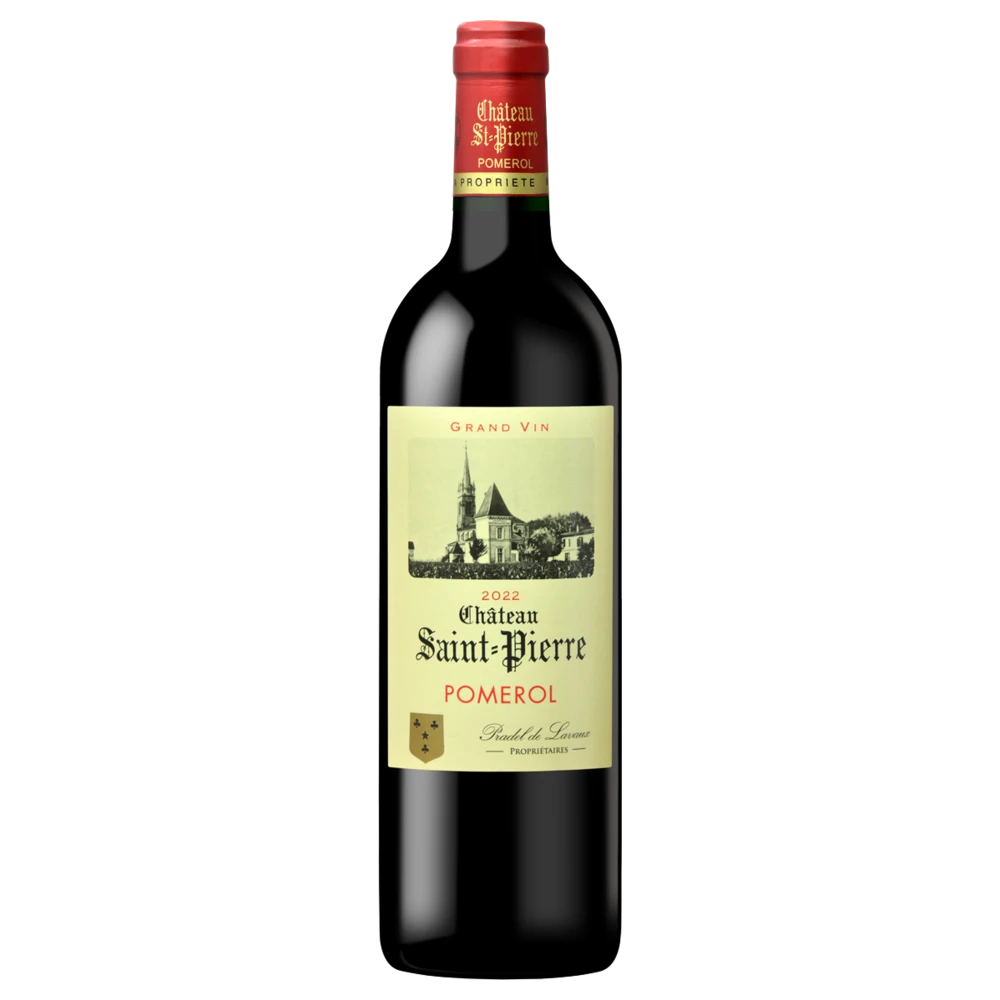 A bottle of 2021 Saint Pierre (Pomerol) 750ml Red Wine