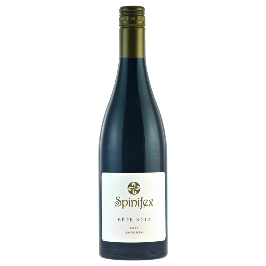 A bottle of 2021 Spinifex Bête Noir Shiraz 750ml Red Wine