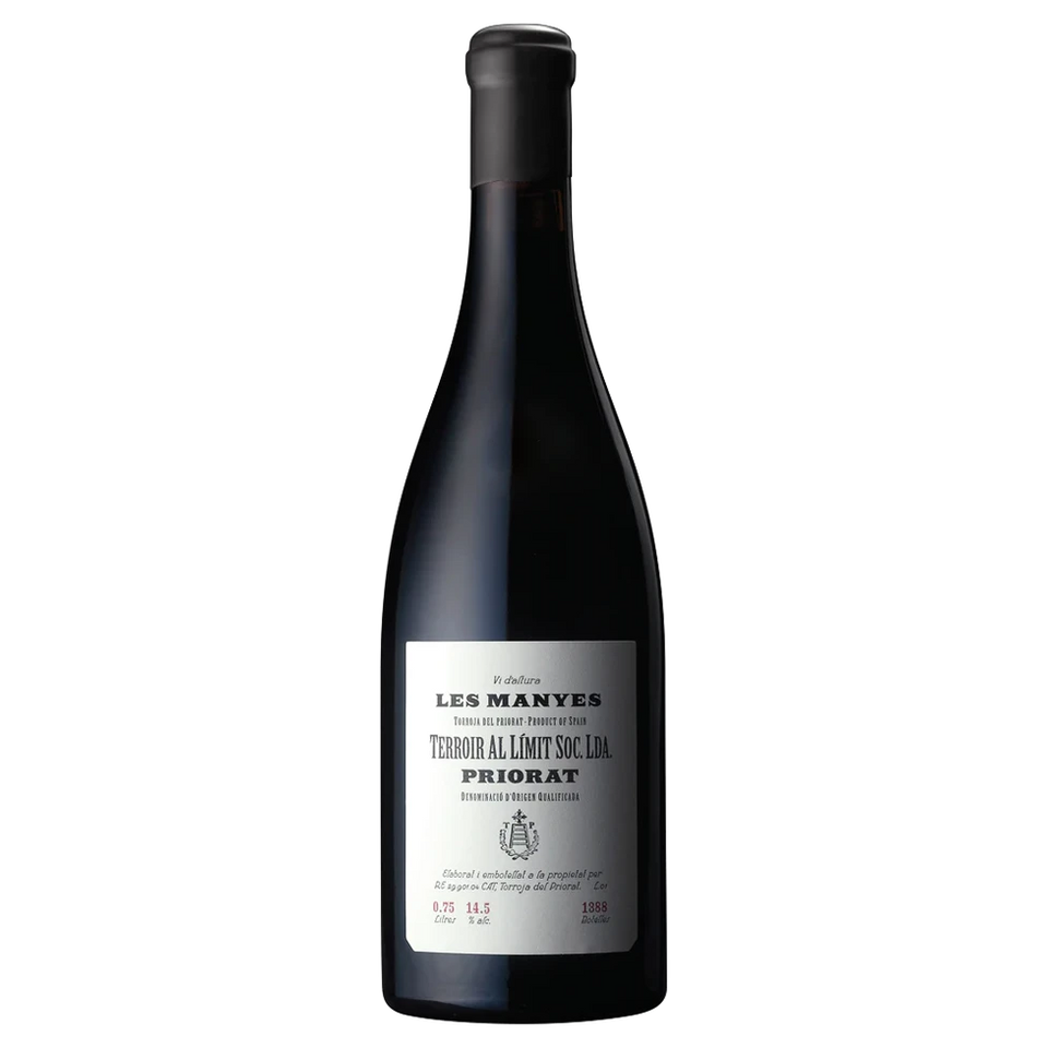 A bottle of 2021 Terroir al Límit Priorat Les Manyes 750ml Red Wine