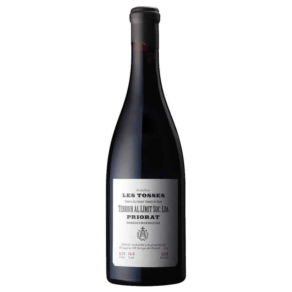 A bottle of 2021 Terroir al Límit Priorat Les Tosses 750ml Red Wine