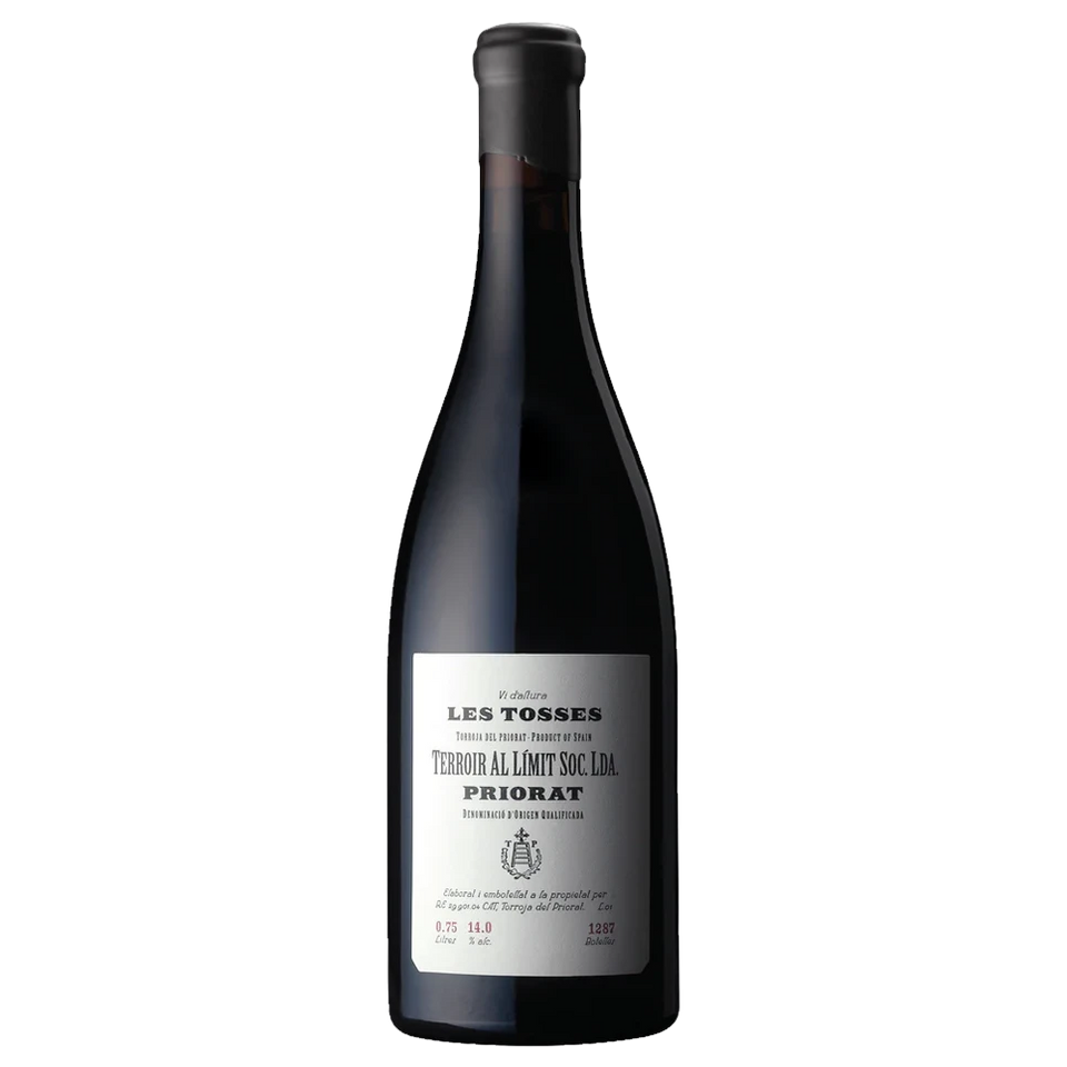 A bottle of 2021 Terroir al Límit Priorat Les Tosses 750ml Red Wine
