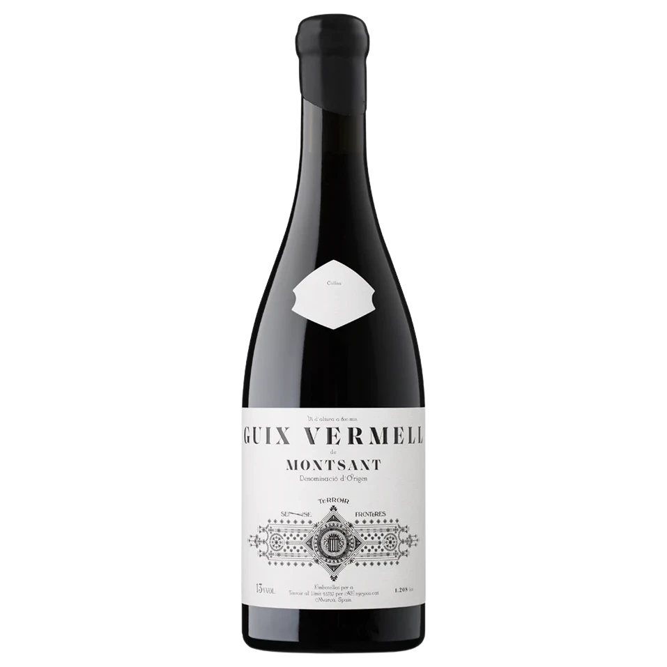 A bottle of 2021 Terroir Sense Fronteres Montsant Guix Vermell Negre 750ml Red Wine
