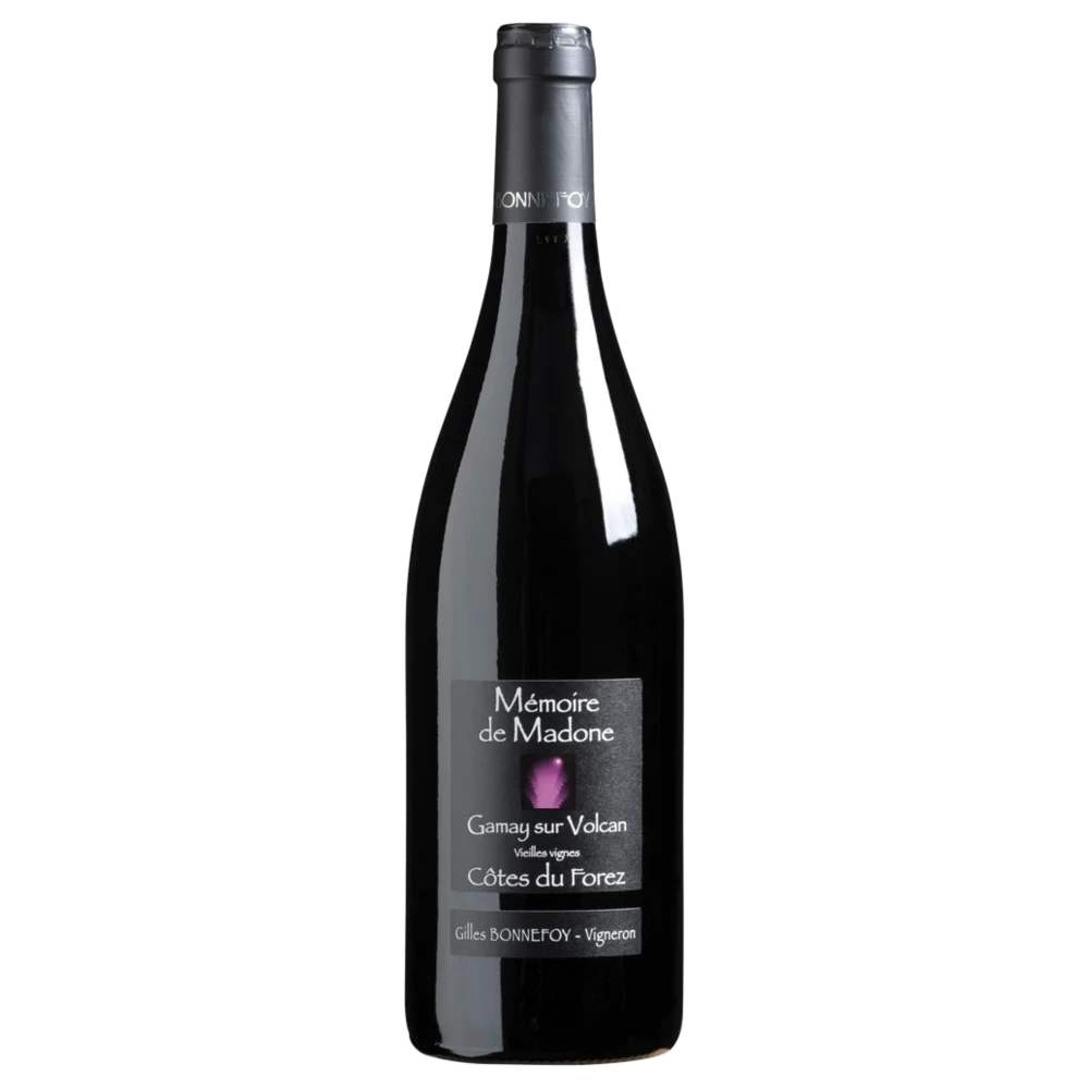 A bottle of 2021 Vins de la Madone Côtes du Forez Mémoire de Madone 750ml Red Wine