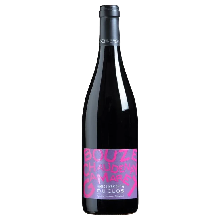 A bottle of 2022 Vins de la Madone I.G.P. Les Rougeots du Clos 750ml Red Wine