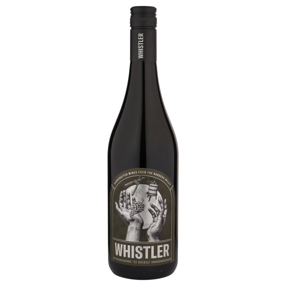 A bottle of 2021 Whistler Shiver Barossa Valley Shiraz 750ml Red Wine