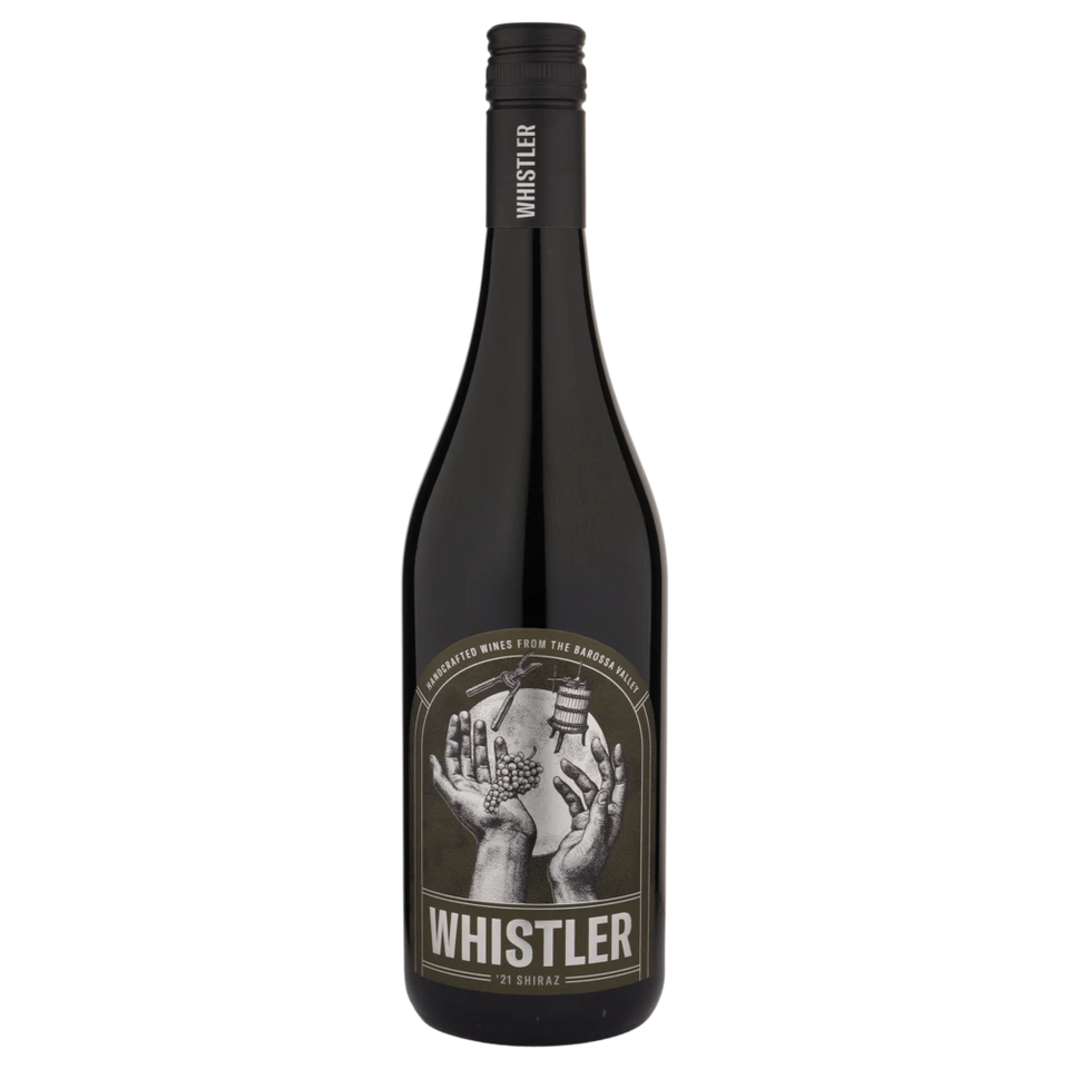 A bottle of 2021 Whistler Shiver Barossa Valley Shiraz 750ml Red Wine