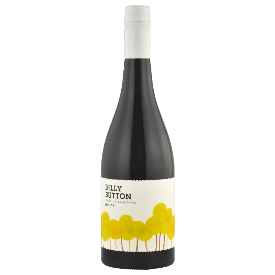 A bottle of 2022 Billy Button Shiraz 750ml Red Wine