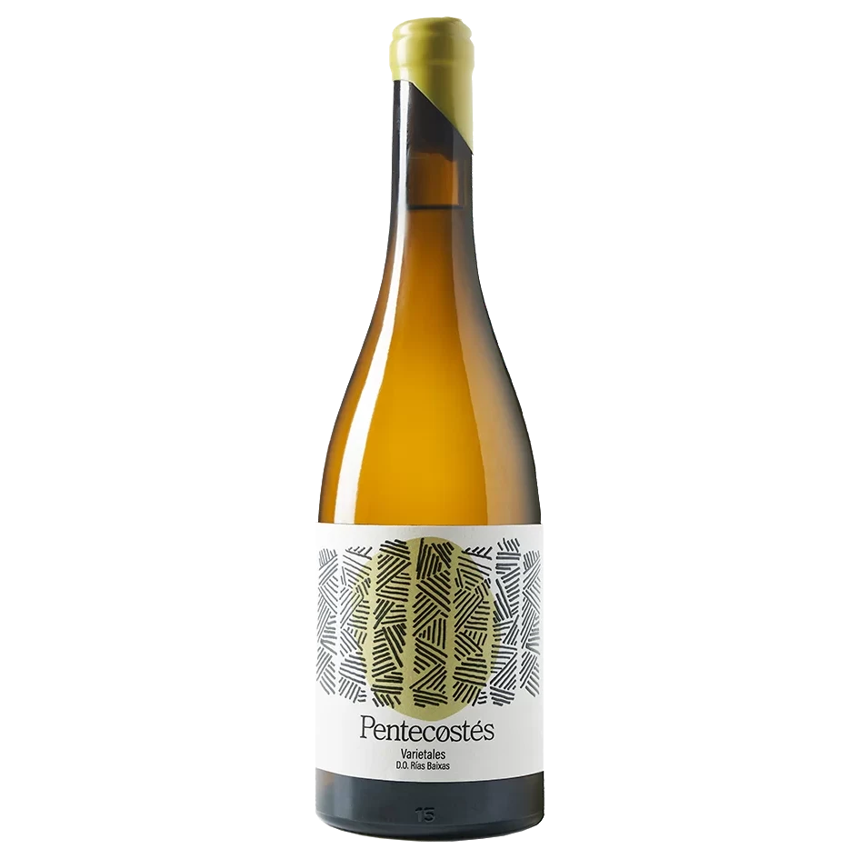 A bottle of 2023 Bodegas Pentecostés Rías Baixas Varietales 750ml Rose Wine