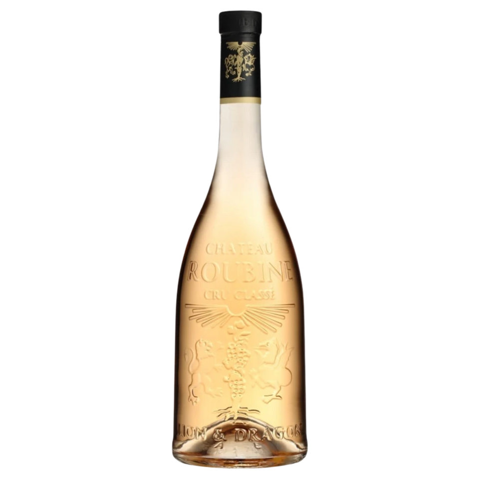 A bottle of 2022 Chateau Roubine Lion & Dragon Rosé AOP Côtes de Provence Cru Classé 13% 750ml Rose Wine