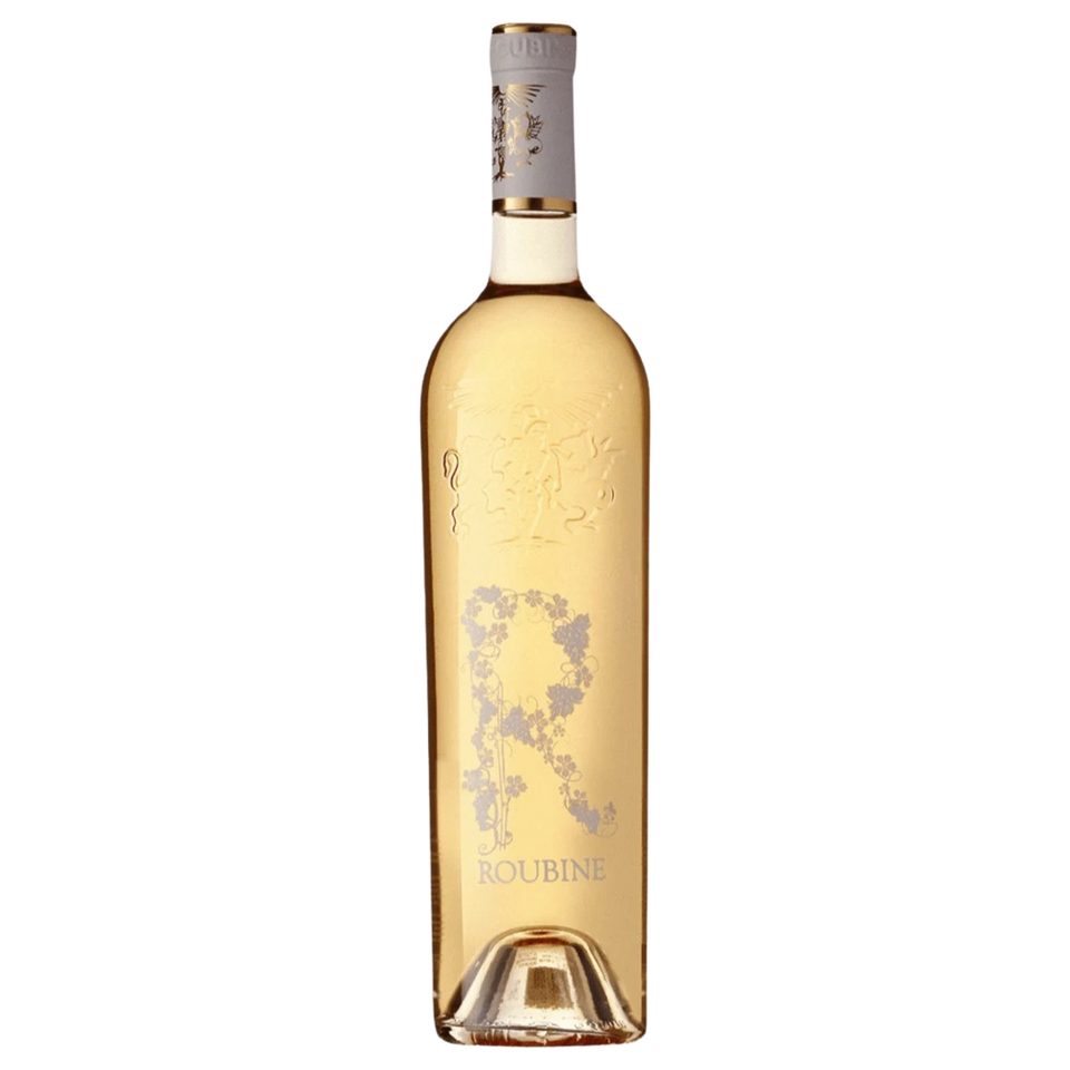 A bottle of 2022 Chateau Roubine R de Roubine Rosé IGP Méditerranée 12.5% 1500ml Rose Wine