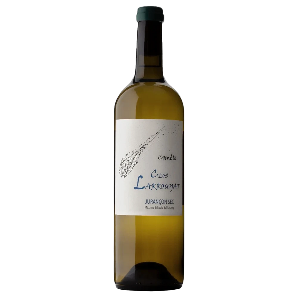 A bottle of 2022 Clos Larrouyat Jurançon Sec Comète 750ml White Wine