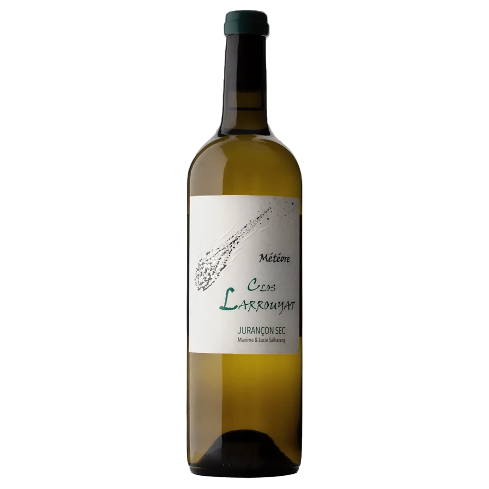 A bottle of 2024 Clos Larrouyat Jurançon Sec Météore 750ml White Wine