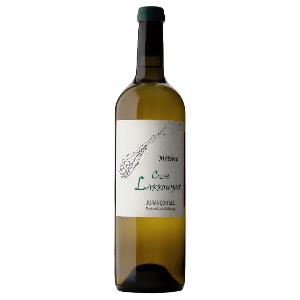 A bottle of 2024 Clos Larrouyat Jurançon Sec Météore 750ml White Wine