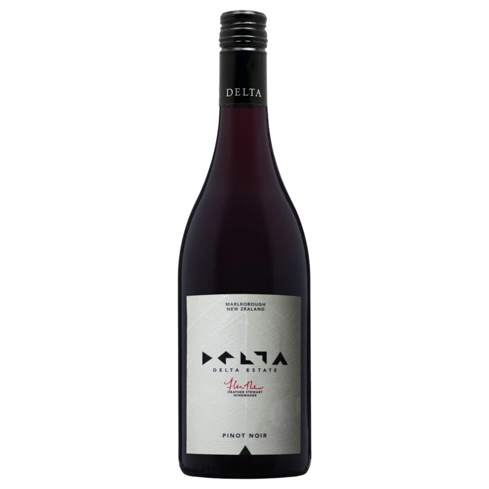 A bottle of 2022 Delta Pinot Noir Marlborough 750ml Red Wine
