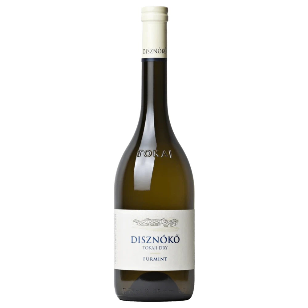 A bottle of 2023 Disznókő Tokaji Dry Furmint 750ml Red Wine