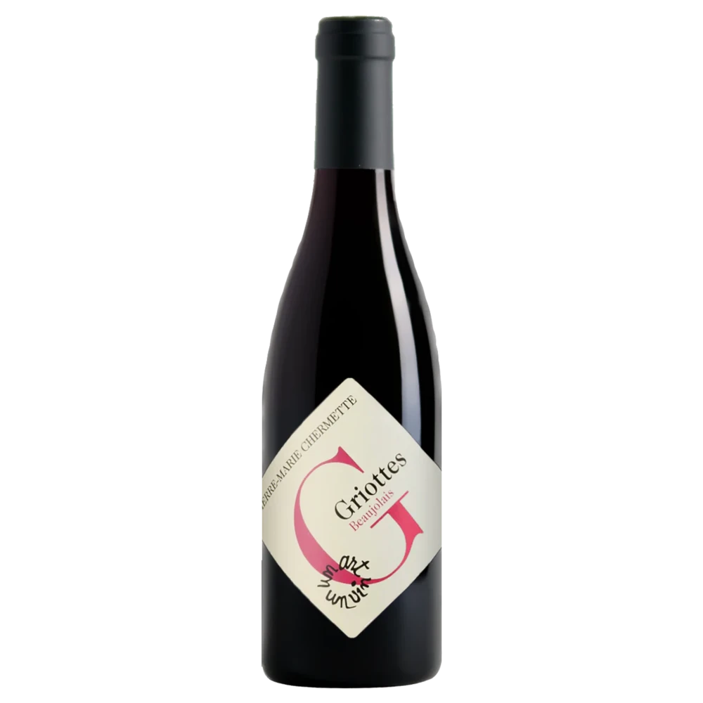 A bottle of 2024 Domaine Chermette Beaujolais Les Griottes () 375ml Red Wine