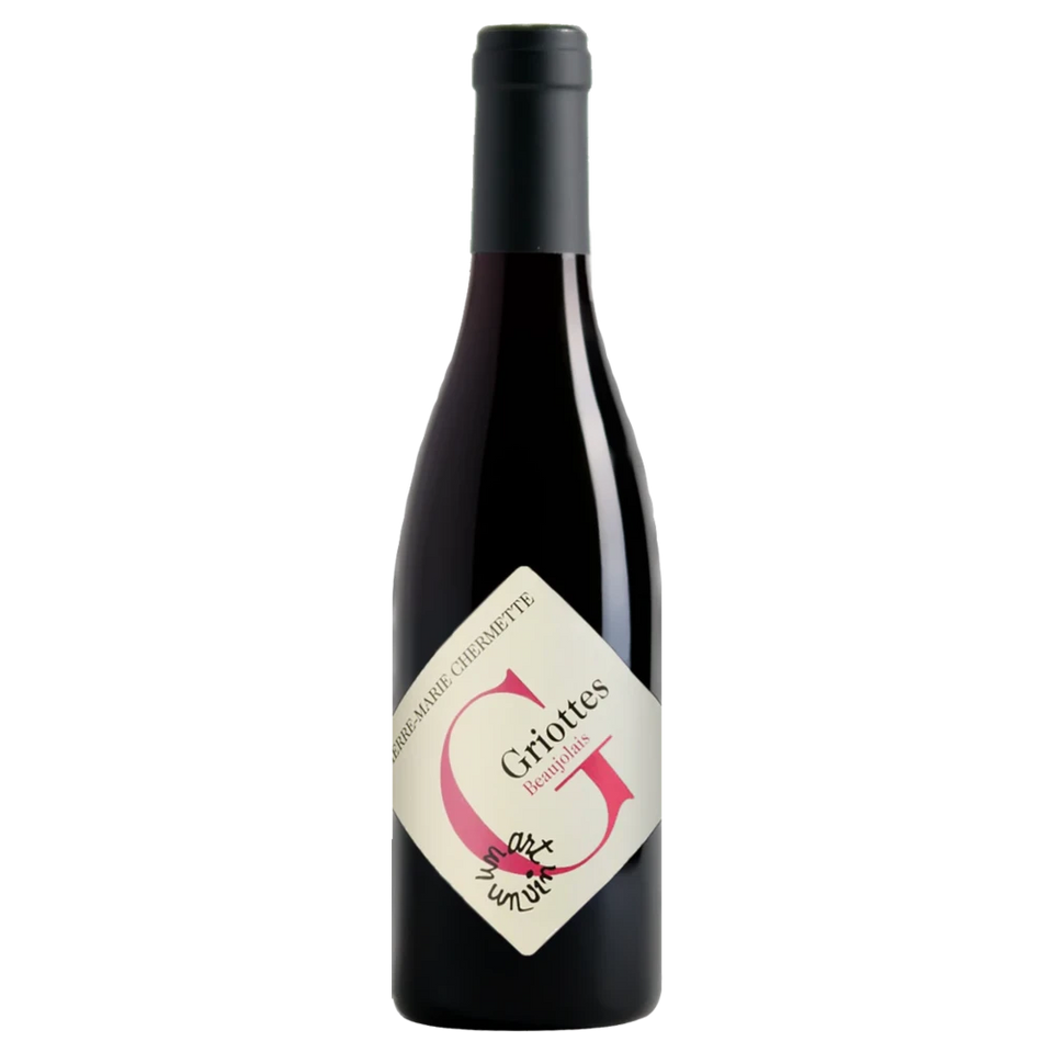 A bottle of 2024 Domaine Chermette Beaujolais Les Griottes () 375ml Red Wine