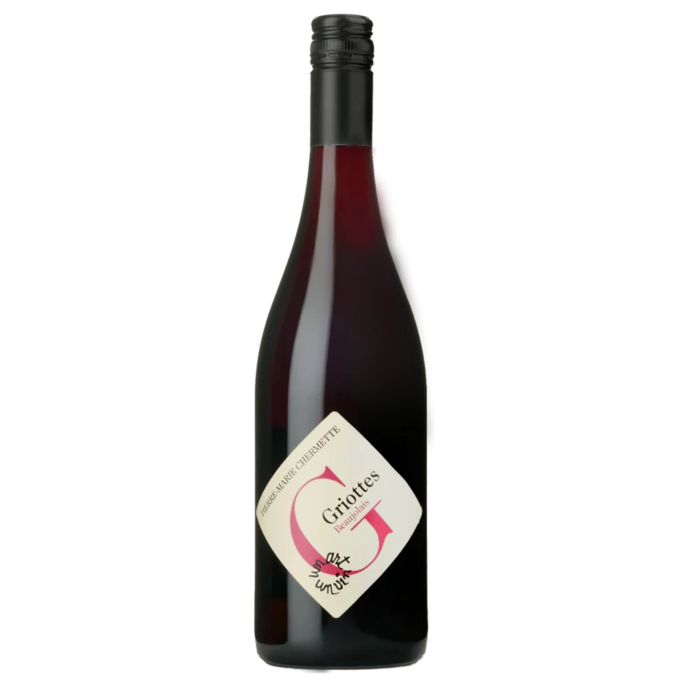 A bottle of 2023 Domaine Chermette Beaujolais Les Griottes 750ml Red Wine
