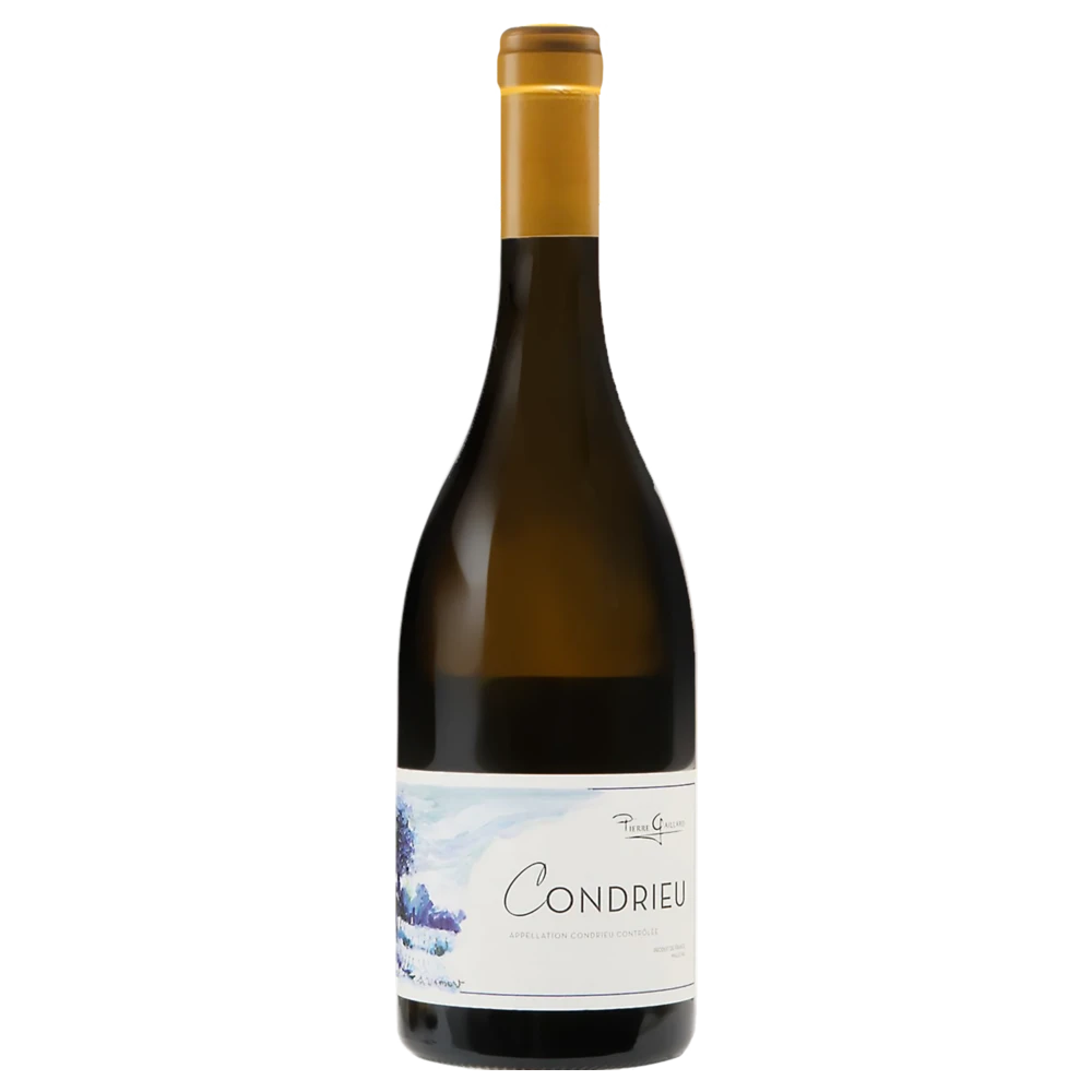A bottle of 2023 Domaine Pierre Gaillard Condrieu 750ml White Wine