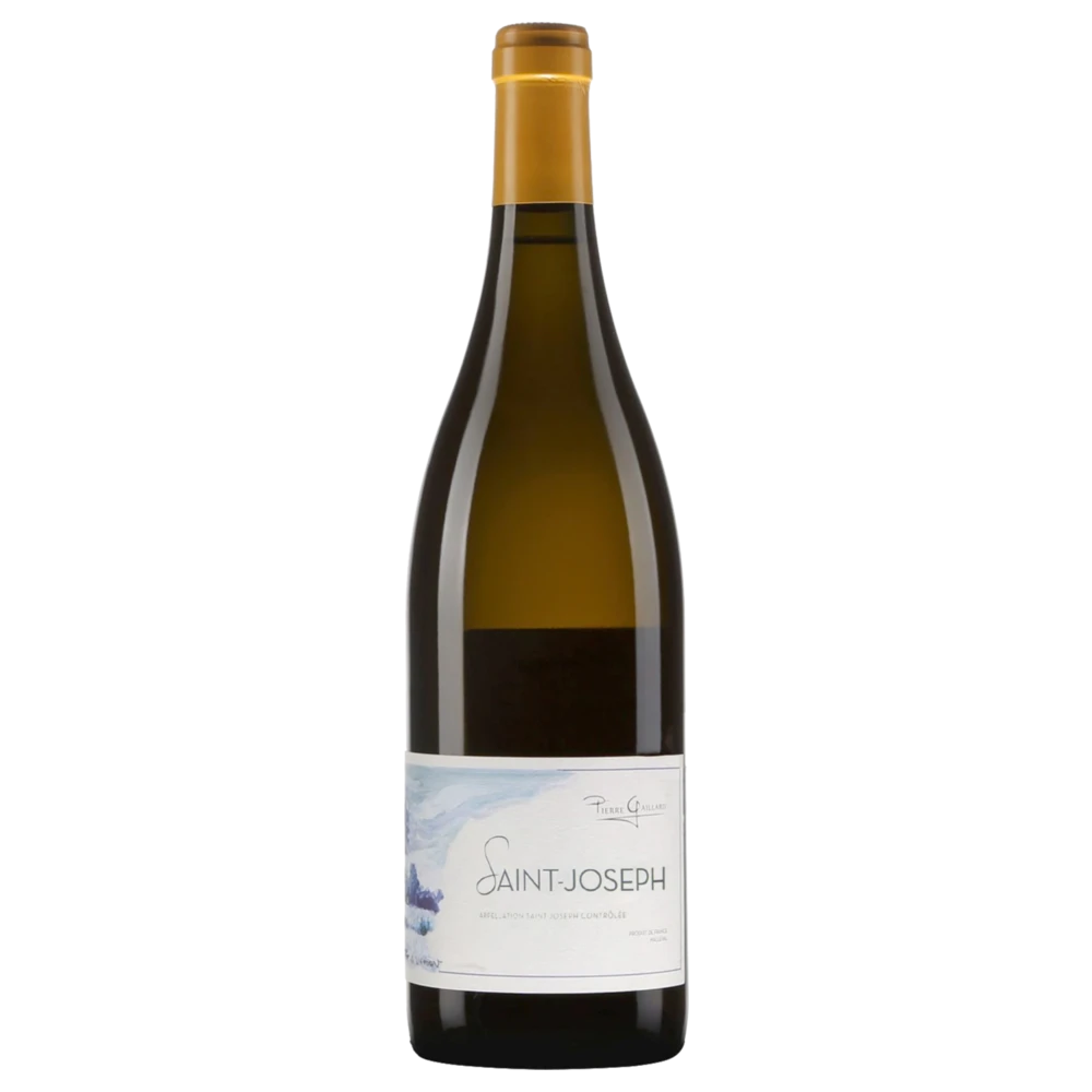 A bottle of 2023 Domaine Pierre Gaillard Saint Joseph Blanc 750ml White Wine