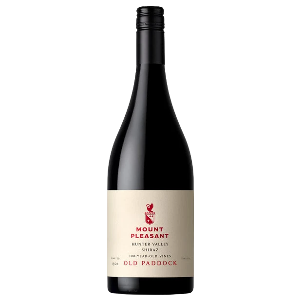 A bottle of 2022 Mount Pleasant 1921 Vines Old Paddock Vineyard Shiraz 750ml Red Wine