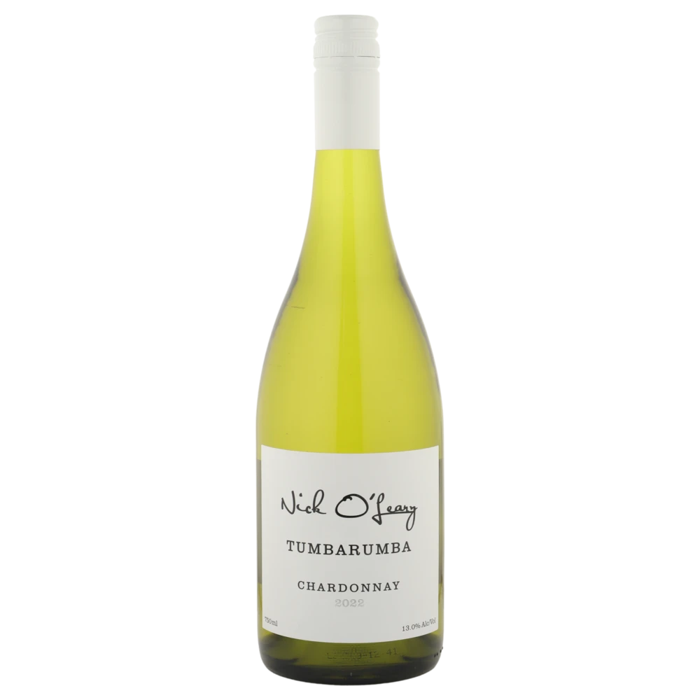 A bottle of 2022 Nick O'Leary Tumbarumba Chardonnay 750ml White Wine
