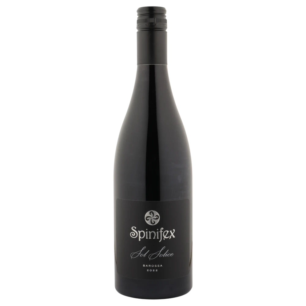 A bottle of 2022 Spinifex Sol Solice Grenache 750ml Red Wine