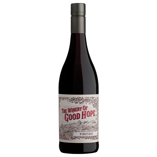 A bottle of 2022 The Winery of Good Hope Full Berry Fermentation Pinotage 750ml Red Wine