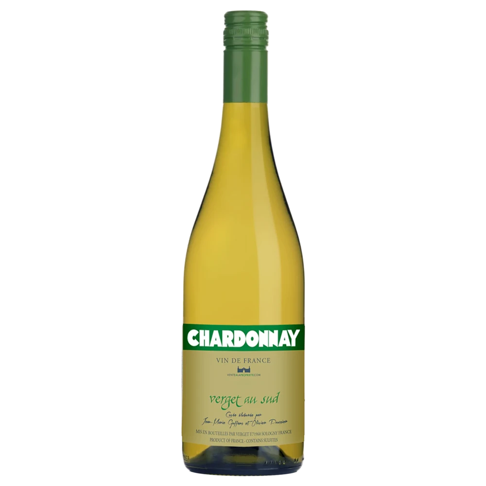 A bottle of 2023 Verget au Sud Vin de France Chardonnay 750ml Red Wine