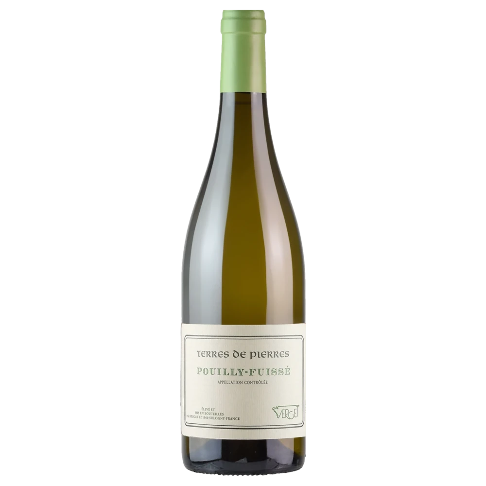 A bottle of 2022 Verget Macon Villages Terres de Pierres 750ml White Wine