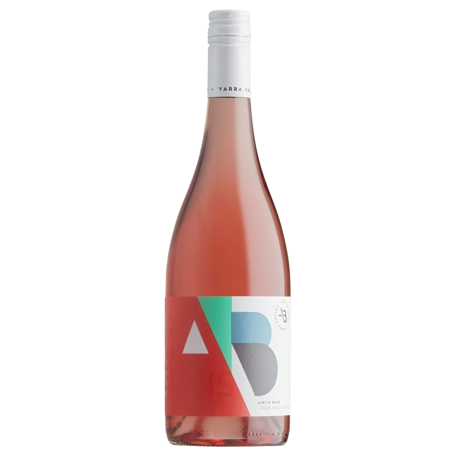 A bottle of 2023 Airlie Bank Gris on Skins Yarra Valley 750ml White Wine